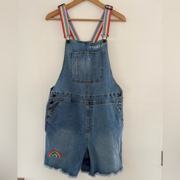 Target Pants - Target Take Pride Queen Denim Overalls, adult size small.